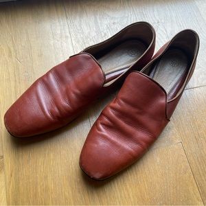 The row loafers brown size 37.5